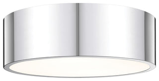 Zlite 2302F3-CH 3-Light Flush Mount, Chrome