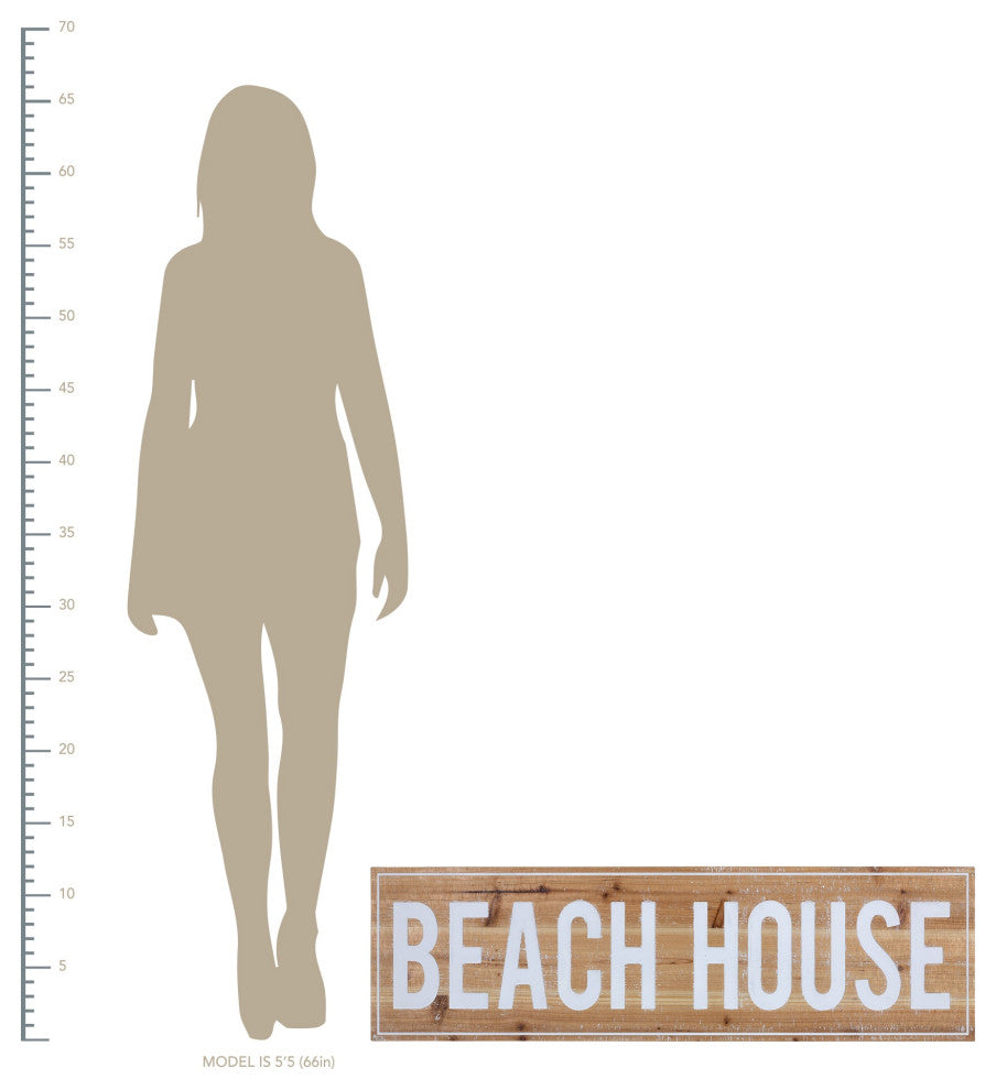 Beach House Wall Plaque