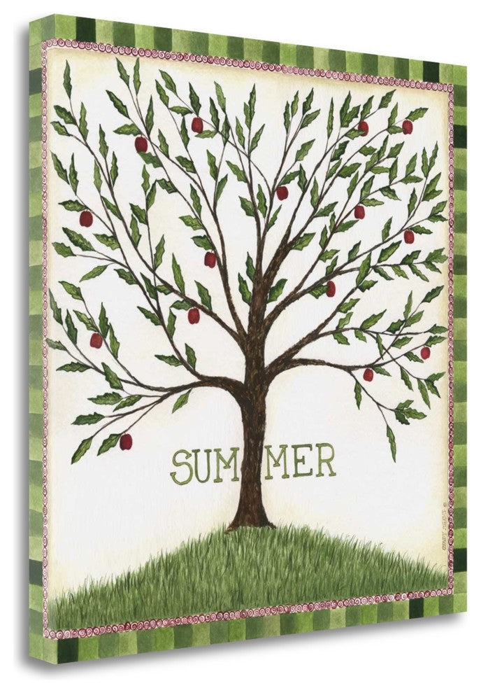 "Summer" By Cindy Shamp, Giclee Print on Gallery Wrap Canvas, Ready to Hang