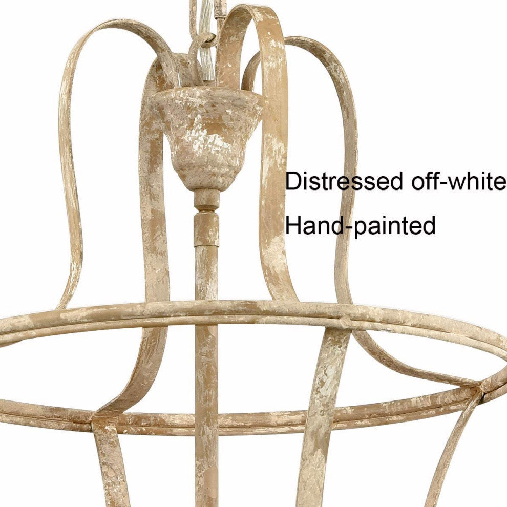4 Light Farmhouse Chandelier Dining Room Light Fixtures