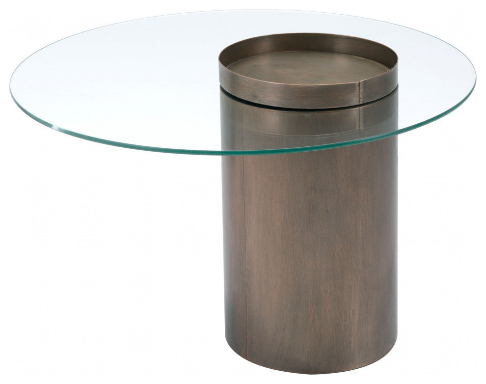 Contemporary Antique Gold Table