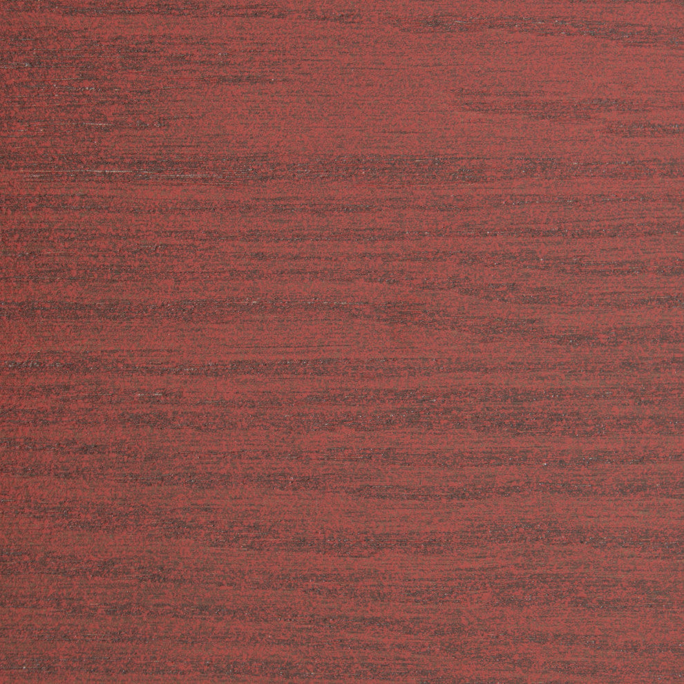Double Wide Oak Kitchen Pantry, Persimmon Red Oak