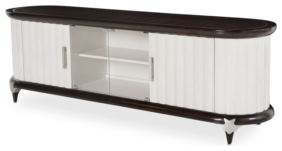 Paris Chic Media Cabinet Espresso
