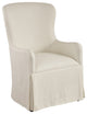 Aliso Upholstered Host Chair WithCasters