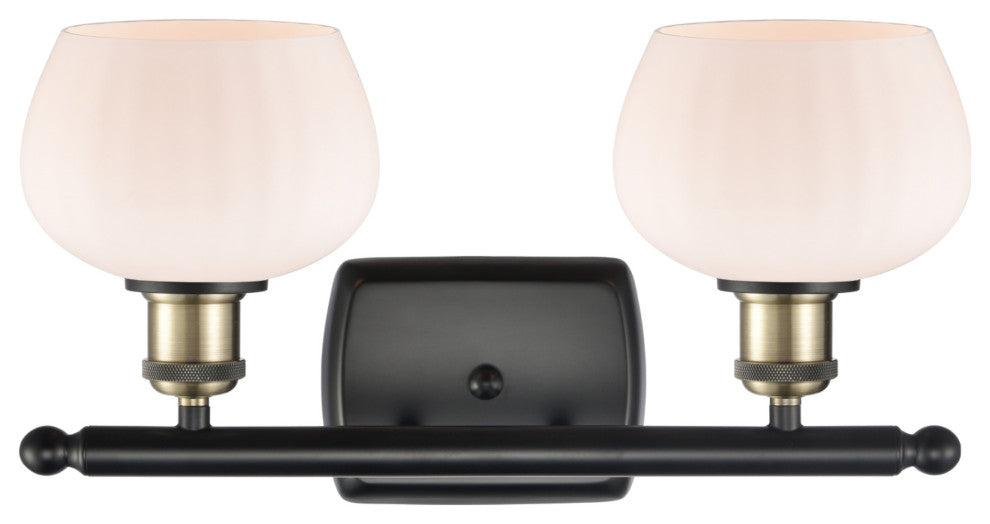 Innovations Lighting 516-2W Fenton Fenton 2 Light 16"W Bathroom - Brushed Satin