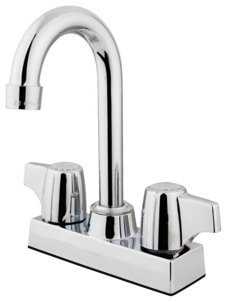 Kingston Brass Bar Faucet, Polished Chrome