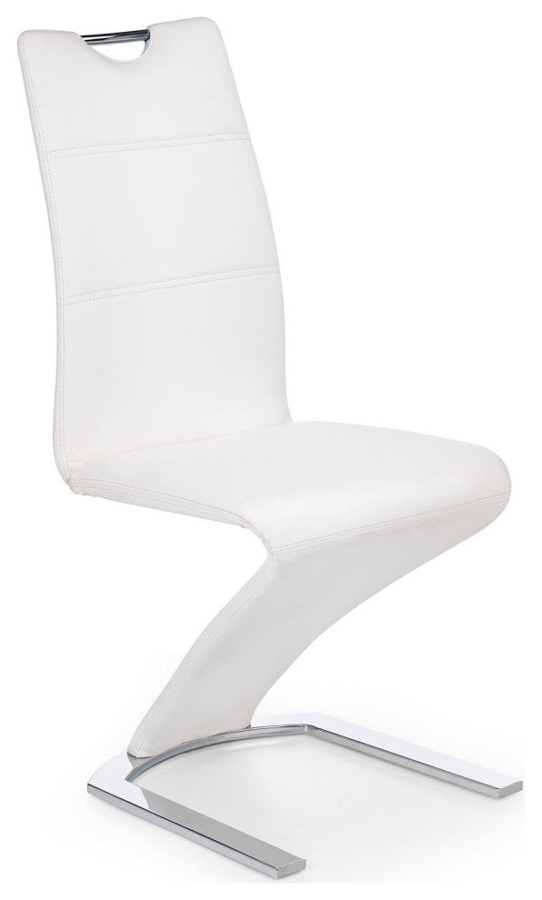 RIVA Dining Set, Black/White/ White