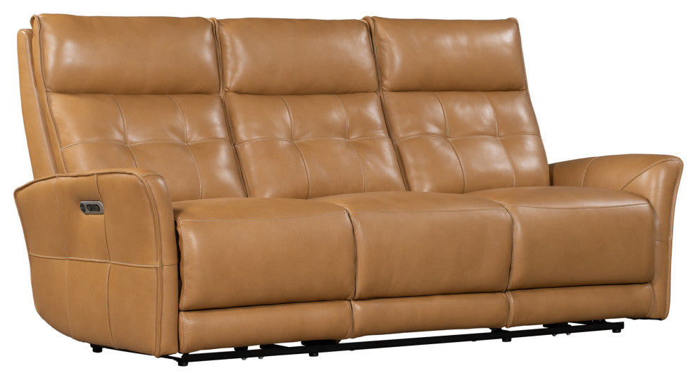 Gershwin Lucca Butterscotch Power Reclining Sofa and Two Recliners