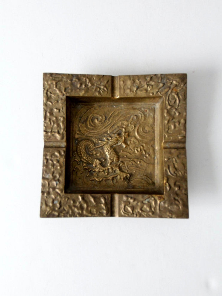 Consigned, Vintage Brass Ashtray