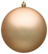 Vickerman 3" Cafe Latte Matte Ball Ornament, 32 per Box