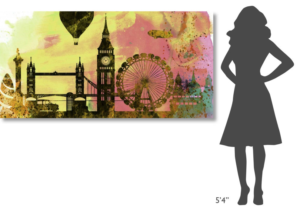 "London City Skyline" Fine Art Print