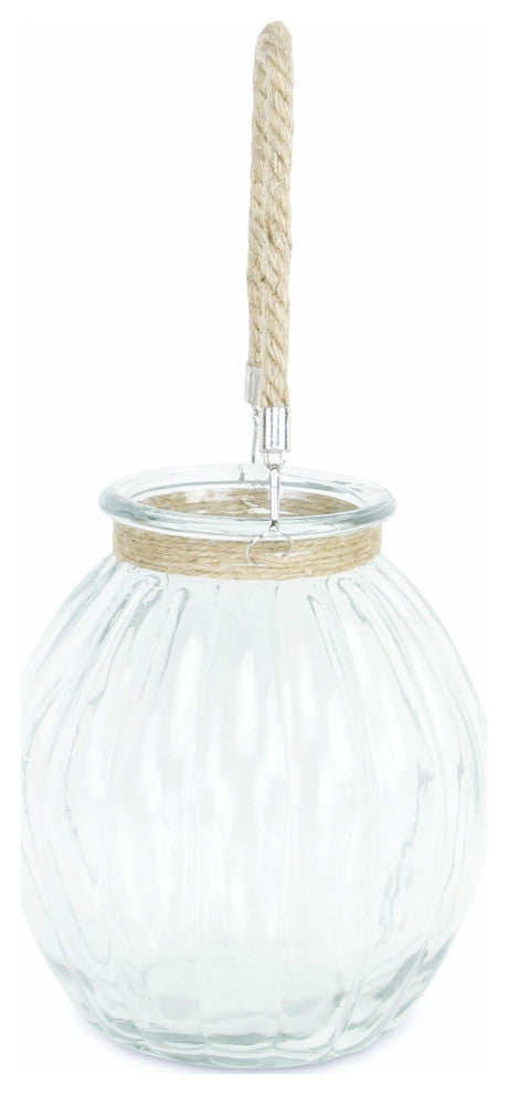 Del Mar Rope Glass Jar