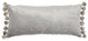 Jodhpur Oblong Pillow, Slate Blue