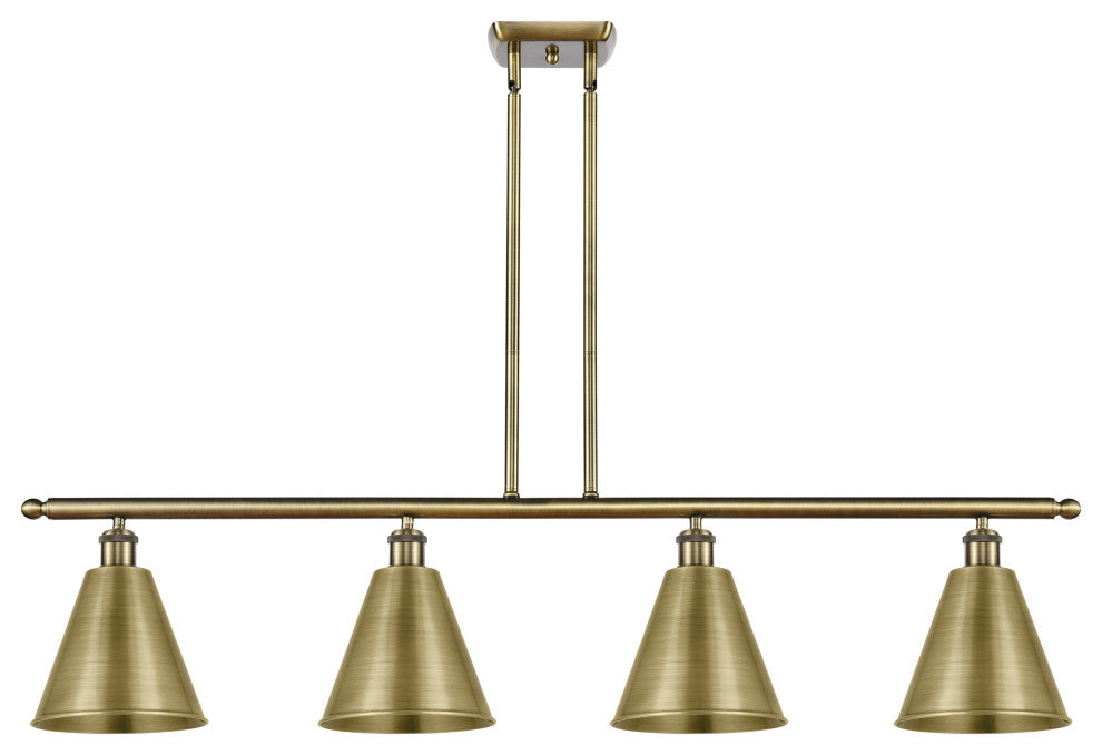 Ballston Cone Island Light, Antique Brass, Antique Brass