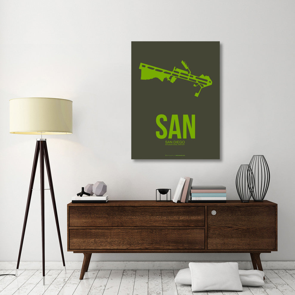 "SAN San Diego Poster 2" Fine Art Print