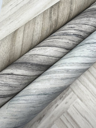 Hermosa Herringbone Blue Peel and Stick Wallpaper