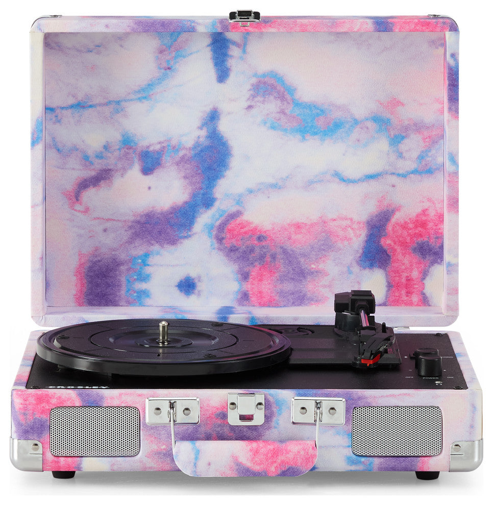 Cruiser Plus Bluetooth Vinyl Record Player, Tie-Dye