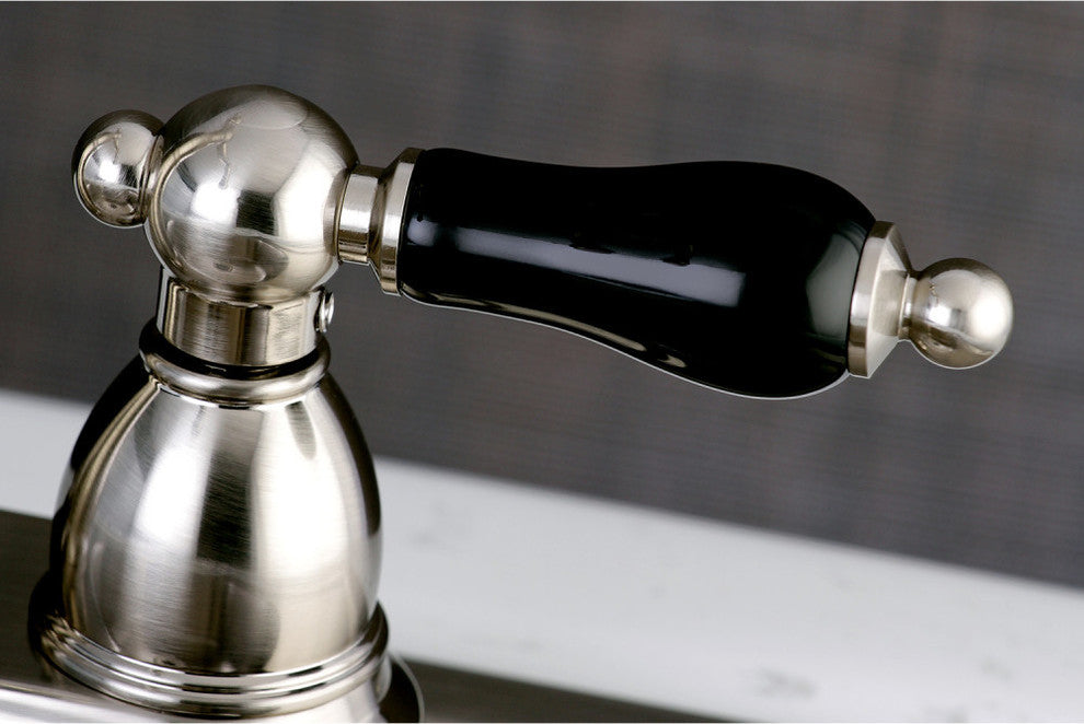 Kingston Brass 4" Centerset Bar Faucet, Brushed Nickel