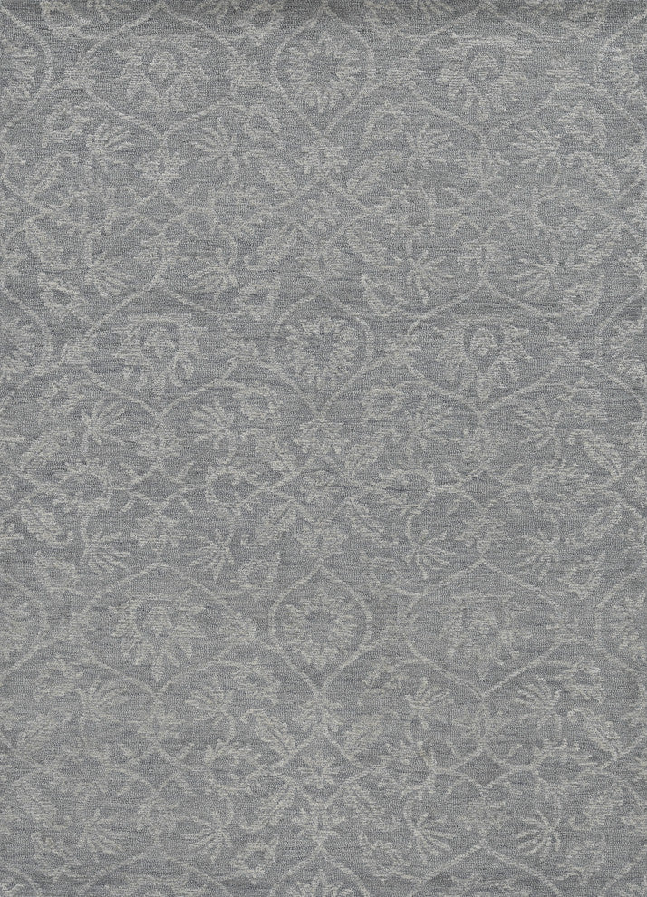 KAS Hudson 2462 Gray Savannah Area Rug, 5'x7'