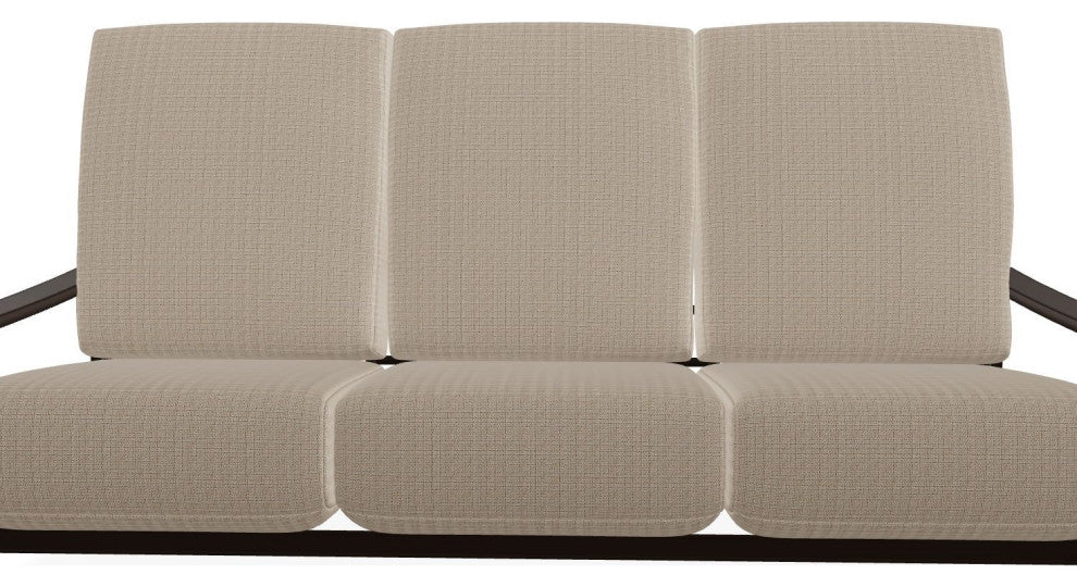 St. Catherine Deep Seat 3-Seat Outdoor Sofa, Bliss Sand/Kona