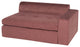 Lola Chianti Microsuede Fabric Modular Sofa, HGSN349