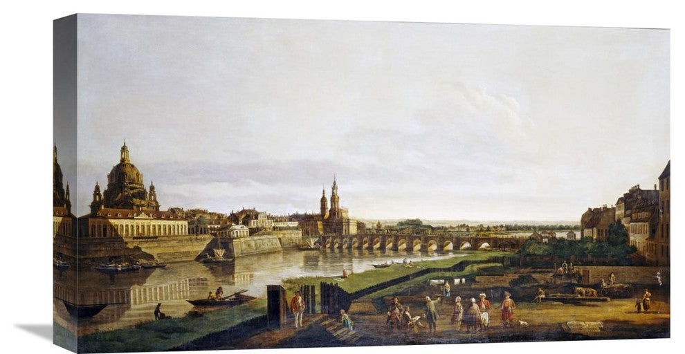 "A View of Dresden" Artwork, 22" x 12"