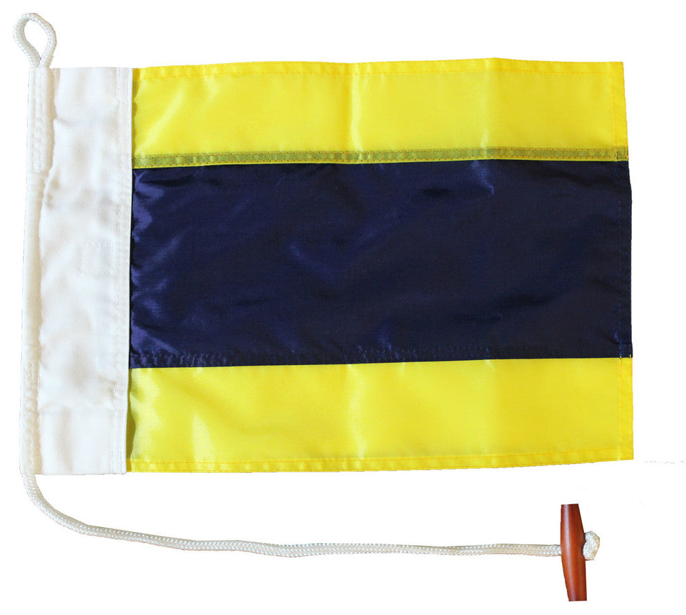 Letter D, Nautical Code Signal Nylon Flag