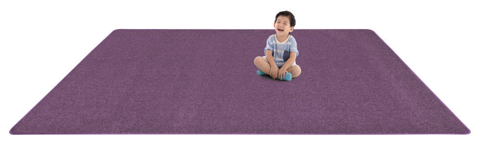 Kid Essentials Rug, Endurance, Purple, 12''x6''