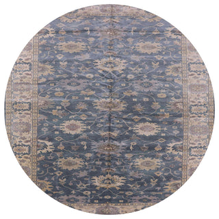 Ahgly Company Indoor Round Mid-Century Modern Area Rugs, 5' Round