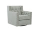 Bernhardt Candace Swivel Chair, Gray