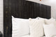 Handcrafted Headboard, Hanger Style, Black, Queen