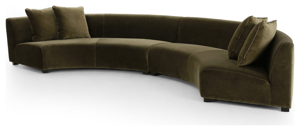 Liam Raf Sofa Pc-106"-Surrey Olive