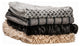 Couture Faux Fur Throw 50"x60", Glacier Gray