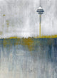 "Seattle Horizon Two" Wood, 32"x44"
