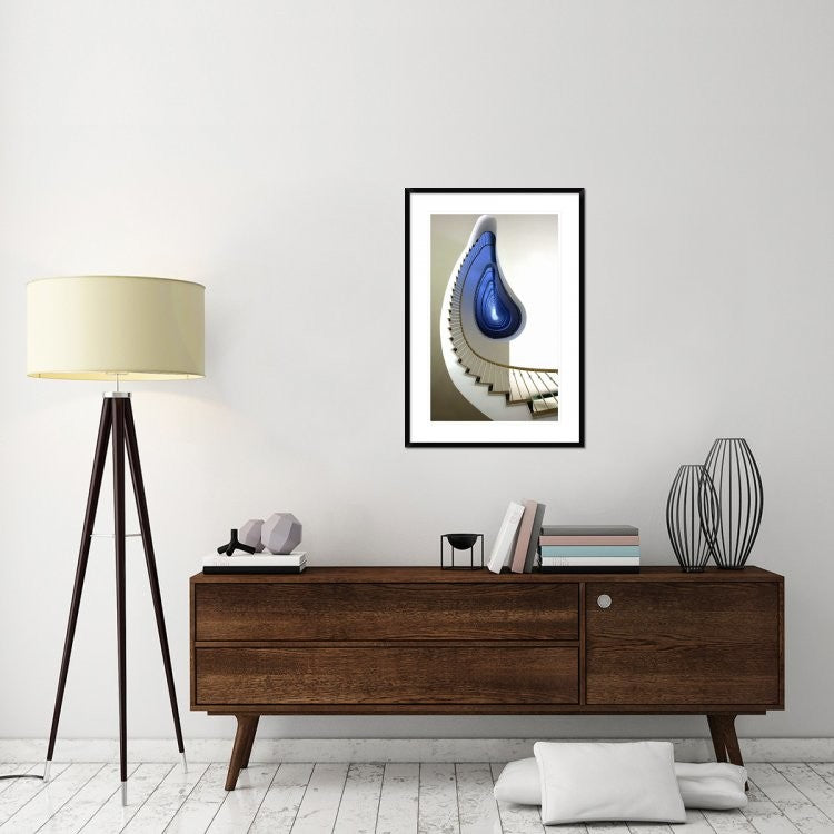 "Infinity Steps" Framed Digital Print by Martin Widlund, 26"x38"