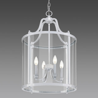 Golden Lighting 1157-4P Payton 4 Light 16"W Taper Candle - Black