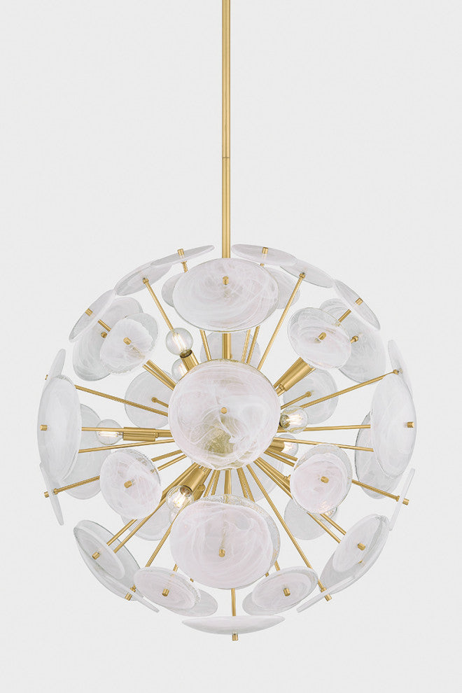 Mitzi Tamara Chandelier Aged Brass