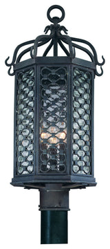 Los Olivos 3-Light Post Lantern, Old Iron