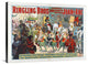 Ringling Bros, Tremendous 1200 Character Spectacle Joan Of Arc, 36x27