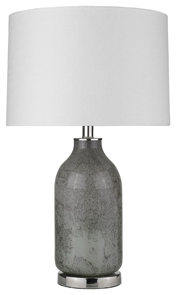 Trend Home 1-Light Polished Nickel Table Lamp