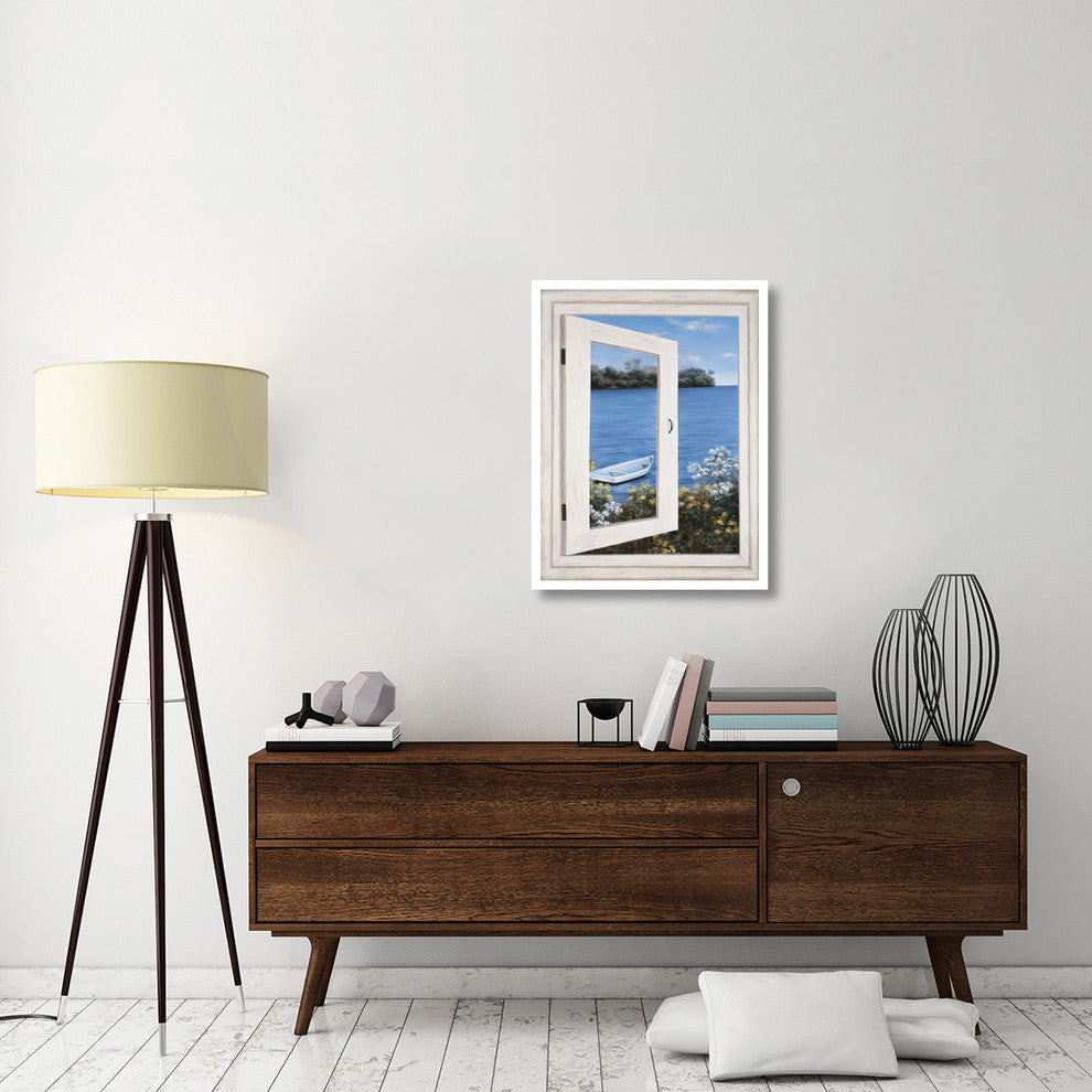"Bay Window Vista I" Digital Paper Print by Diane Romanello, 26"x34"
