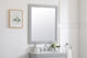 Anderson Rectangle Vanity Mirror 30", Gray