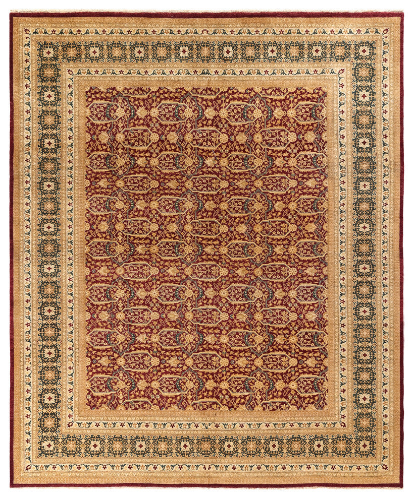 Mogul, One-of-a-Kind Hand-Knotted Area Rug Red, 9'2"x11'0"