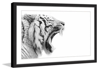 "King's Fangs" Framed Painting Print, 24x16