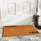 Beach Beer Doormat, 30x48