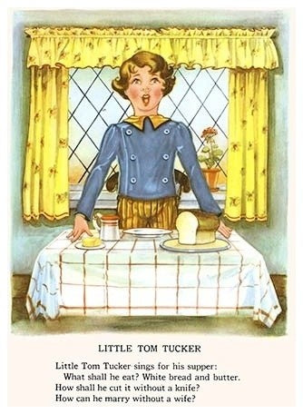 Little Tom Tucker - Fine Art Giclee Print 24" x 36"