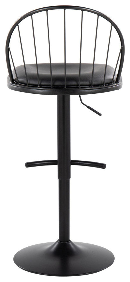 Riley Adjustable Barstool, Set of 2