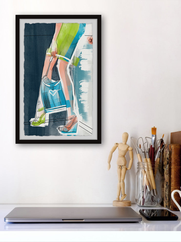 "Perfect Pair" Framed Painting Print, 20x30