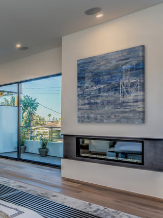 "Industrial NYC" Print on Canvas, 24"x24"