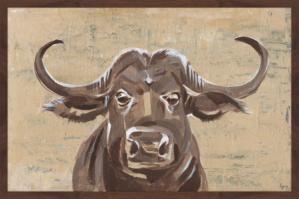 "No Bull" Framed Painting Print, 30"x20"